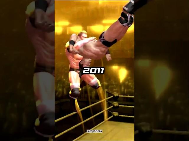 Triple H Evolution in WWE Games 