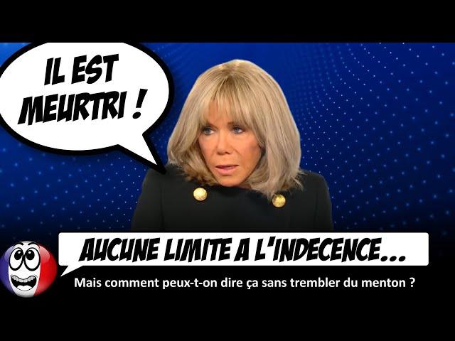 Brigitte Macron LARMOYANTE pour défendre son pauvre petit Manu...