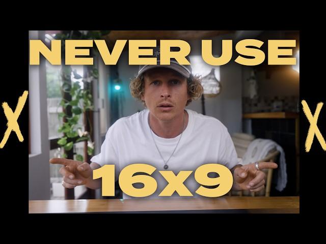 You Are Using The WRONG Aspect RATIO! (16x9 is over)