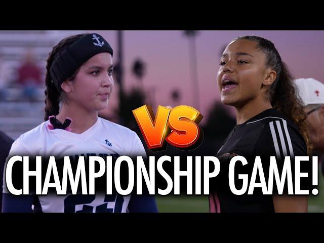 Makena Cook UNREAL in First Ever CIF Girls Flag Football Championship