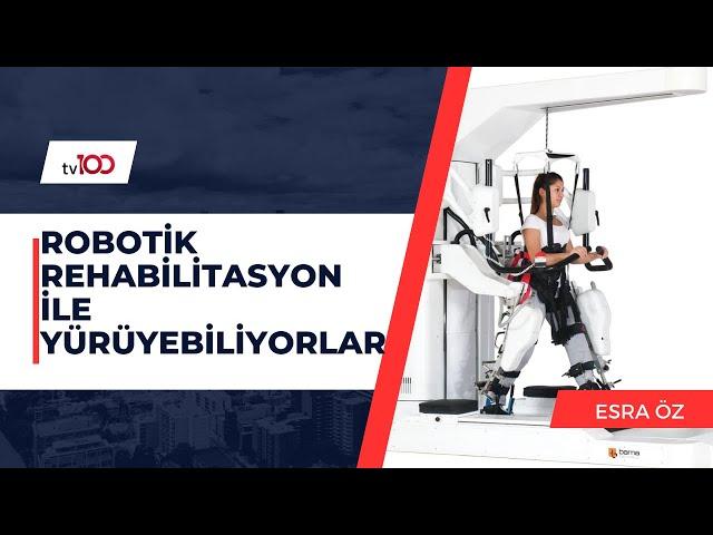 ROBOTİK REHABİLİTASYON İLE YÜRÜYEBİLİYORLAR