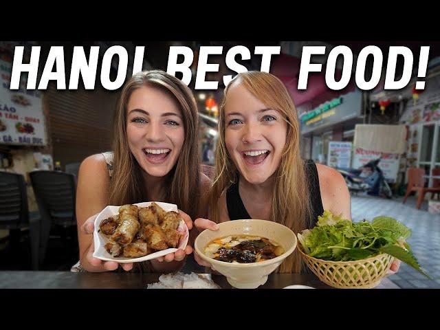 Hanoi has the BEST FOOD in VIETNAM! (sharing our favorites)