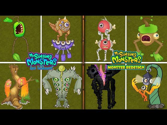 MonsterBox: DEMENTED DREAM ISLAND with Monster Fanmade Redesign | My Singing Monsters TLL Incredibox