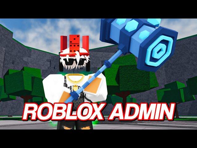 i became a roblox admin..