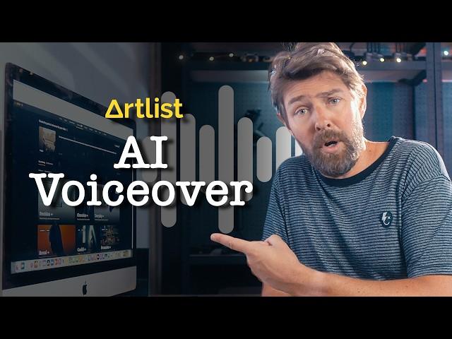 Artlist TEXT TO SPEECH: AI Voiceover that sounds REAL!