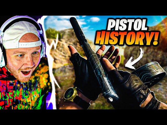 TIM REACTS TO ENTIRE HISTORY OF PISTOLS IN WARZONE