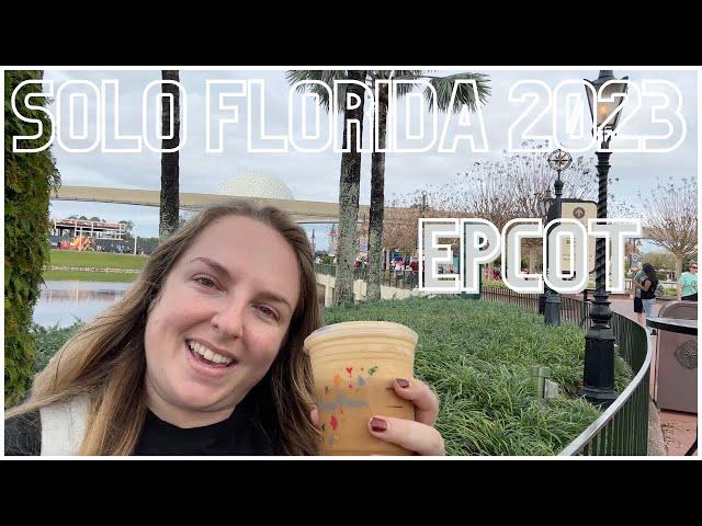 EPCOT Vlog | SOLO Florida January 2023