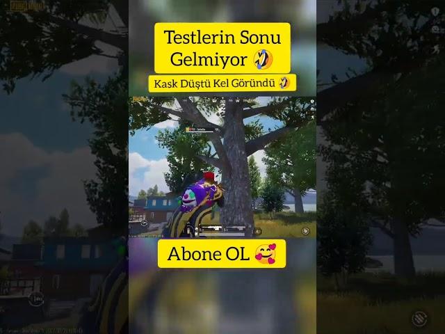 kask düştü kel göründü #pubgmobile #pubg #bedavauc #royalpass #uc #redeemcode