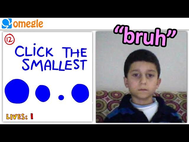 I Forced Omegle to Beat The Impossible Quiz