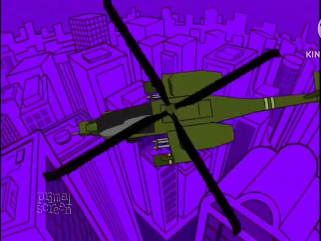 Cartoon Network - Powerhouse Era Helicopter Next Bumper Template (1998-2004)