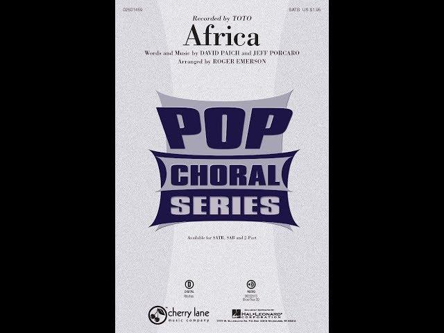 Africa (SATB Choir) - Arranged by Roger Emerson