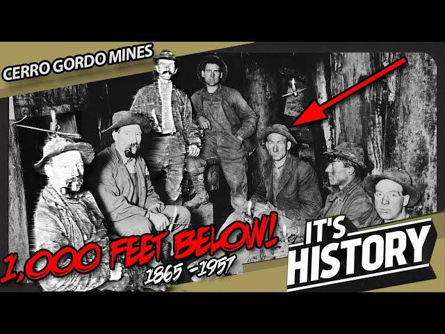 Ghost Town Living - The History of Cerro Gordo Mines  - IT'S HISTORY