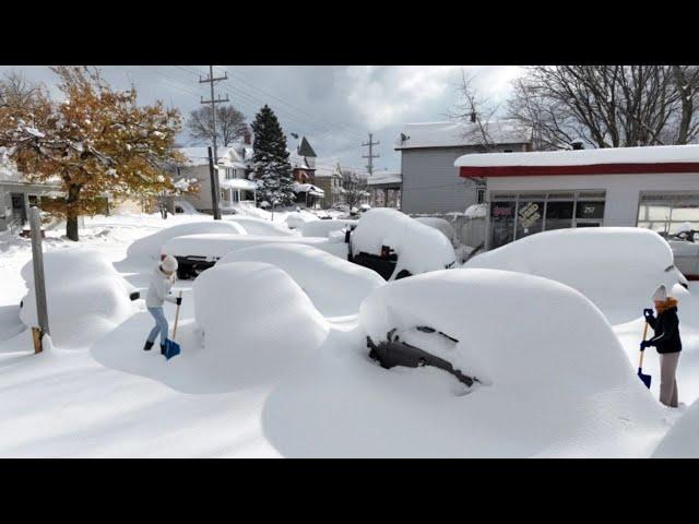 SNOWMAGEDDON Hits Nova Scotia Today! Cars and Homes Buried in Halifax, Canada