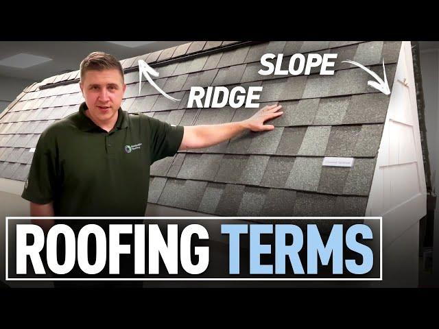 Roofer Explains Roofing Terms: Roof Components and their meaning | Roofing Insights