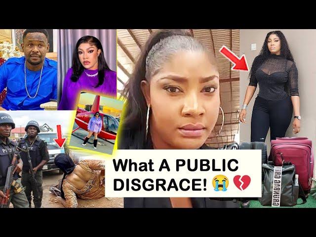 Zubby Micheal & Others MOCK Actress Angela Okorie As She is THROWN OUT Of Her Home Over Unpaid Rent