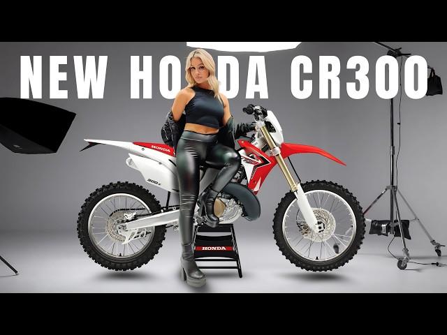 2025 HONDA CR300 REVEALED | A True Successor to the CR250!