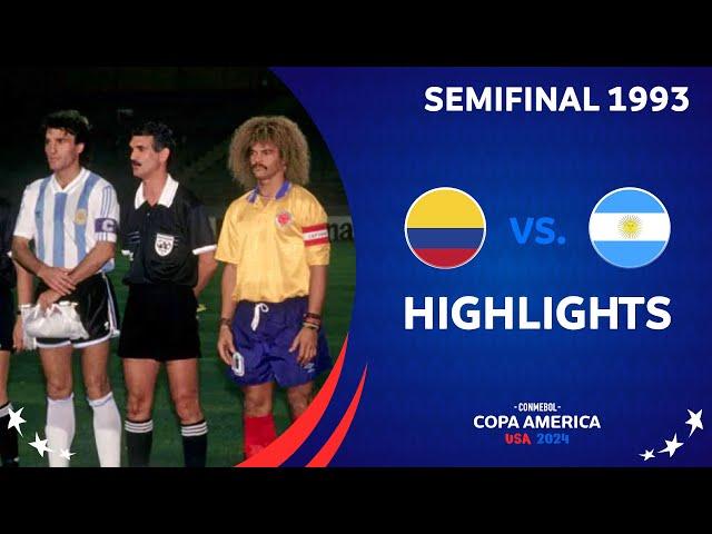 COPA AMÉRICA 1993 | SEMIFINAL | COLOMBIA vs ARGENTINA