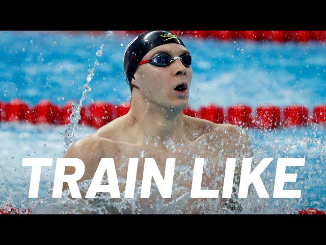 WORLD RECORD-BREAKING Swimmer's Olympic Workout | Train Like a Celebrity | Men's Health