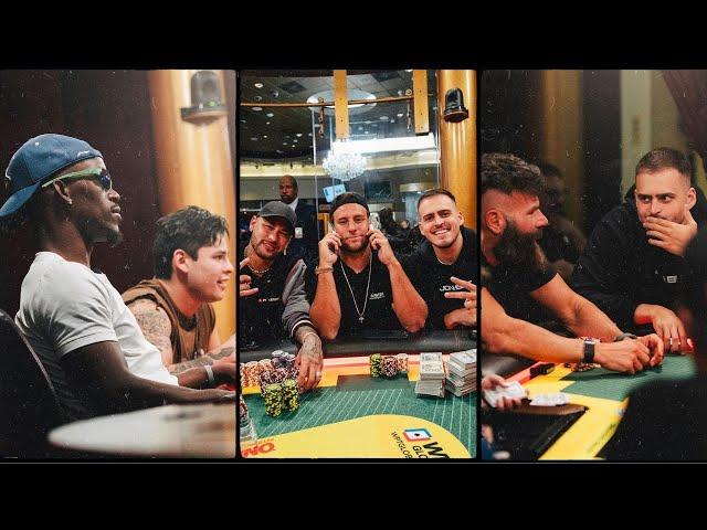 JON VLOGS GANHANDO R$ 1M NO POKER COM NEYMAR, JIMMY, DANBILZERIAN, NINJA E VELASCO!