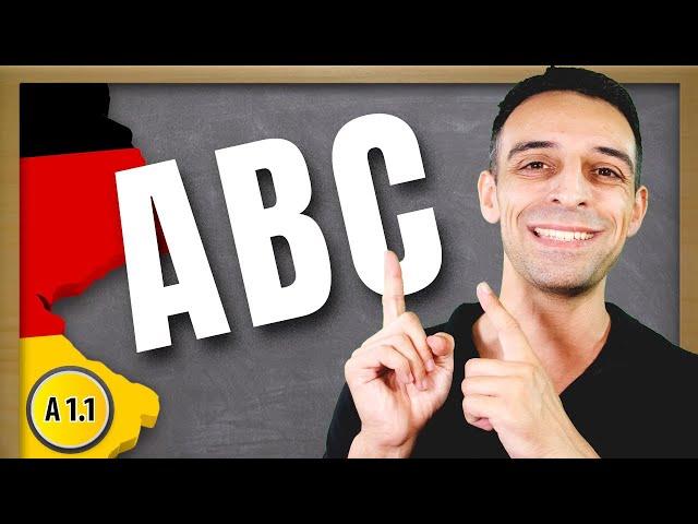 Das Alphabet | Learn the German alphabet Quick and Easy