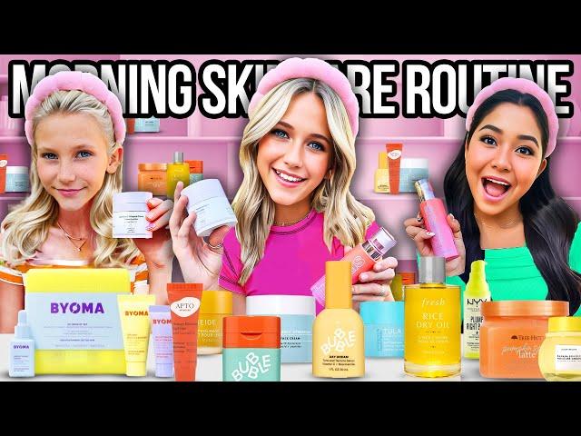 MY DAUGHTERS SKiNCARE MORNiNG ROUTiNE