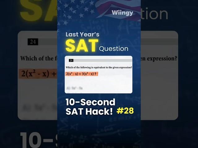 Quick SAT Math Expressions Hack Every Student Must Know!