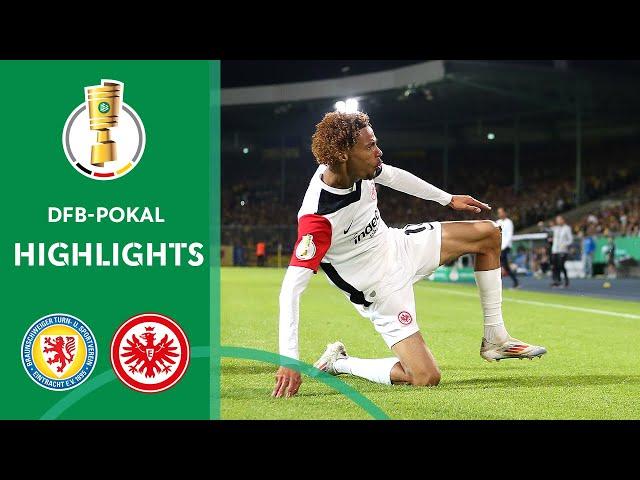 Amazing Hugo Ekitiké! | Eintracht Braunschweig vs. Eintracht Frankfurt 1-4 | DFB-Pokal First Round