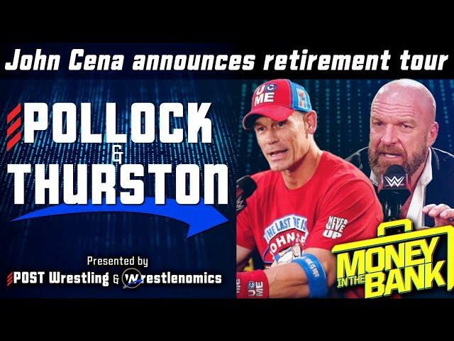 John Cena announces retirement tour | POST x Wrestlenomics