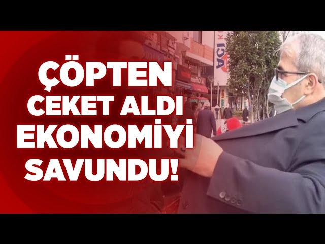 Çöpten Ceket Aldı Ekonomiyi Savundu! | Krt Haber