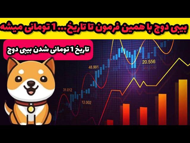 بیبی دوج‌کوین تا این بازه ی زمانی قیمتش به 1 تومان می‌رسد و همه رو میلیارد میکنه