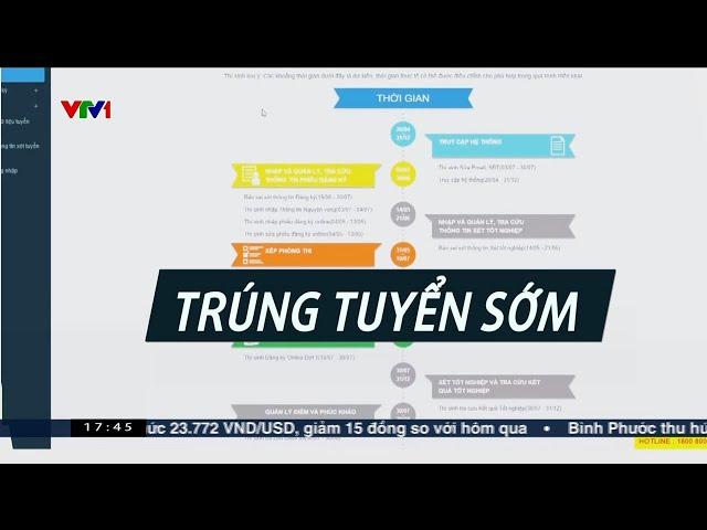 Hiệu quả thực chất của các phương thức xét tuyển sớm | VTV24