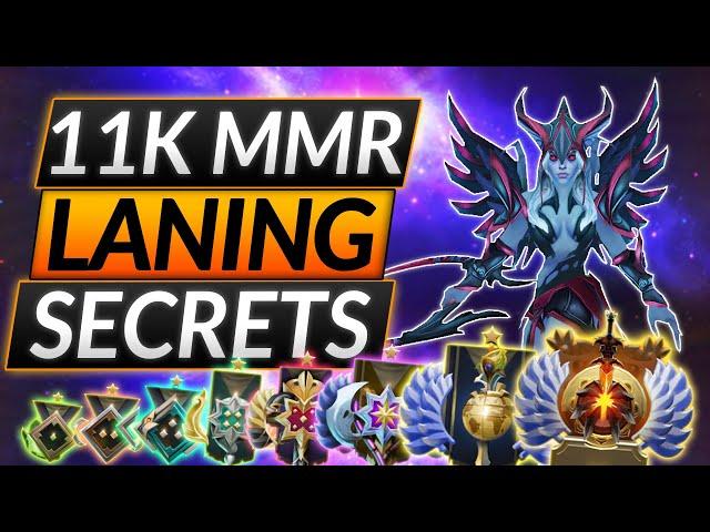 BECOME THE BEST LANER - 11K MMR Laning Secrets - Dota 2 Vengeful Spirit Offlane guide