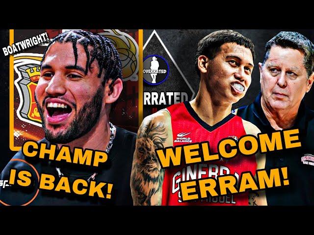 BREAKING: JP ERRAM TO GINEBRA! C-STAND TO TNT! | BENNIE BOATWRIGHT BALIK SMB NA!