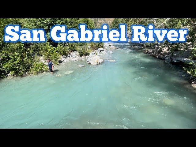 The Rock Pools of the San Gabriel River near Azusa California