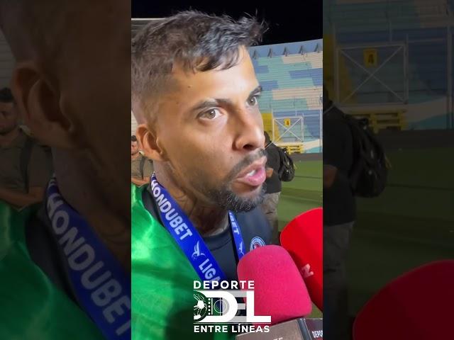 ️️ Gabriel Araujo | Post partido tras levantar la copa con Olimpia 