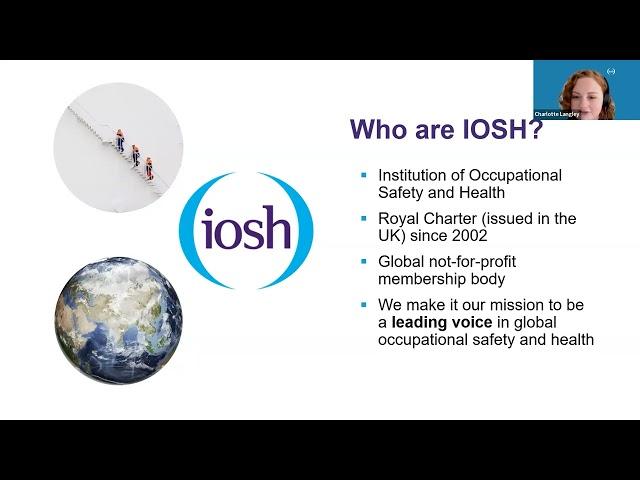 IOSH Student Membership: how to maximise your membership