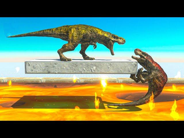 Each Unit Against Itself Over Lava ► Animal Revolt Battle Simulator