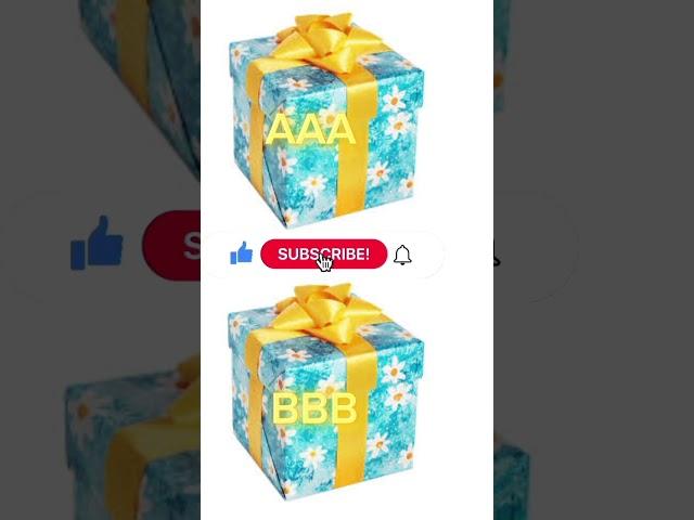 choose the right animal gift box #gift #shots #video
