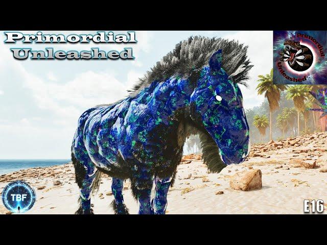 Elementium Equus! Defeating the Gamma Boss! Primordial Unleashed - Ark Survival Ascended E16