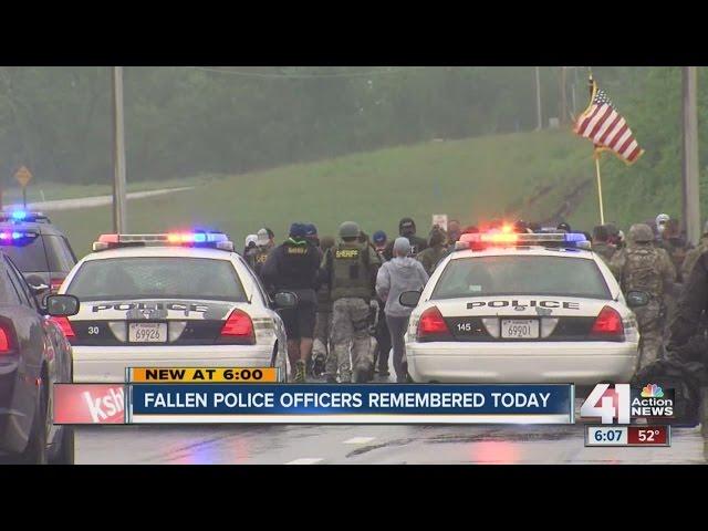 Fallen police officers remembered today