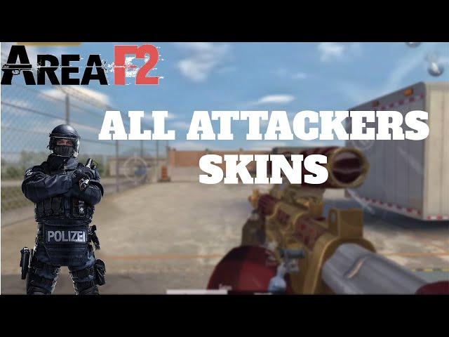 AREA F2 | ALL MYTHICS WEAPON + SKILLS (ATTACKER PART)