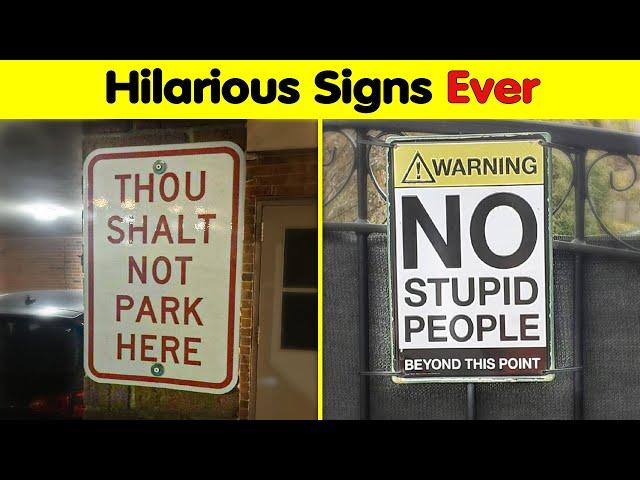Funny Signs Are All Around Us