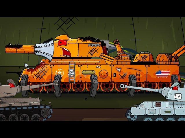 КВ-44 спасает РАТТЕ - Мультики про танки