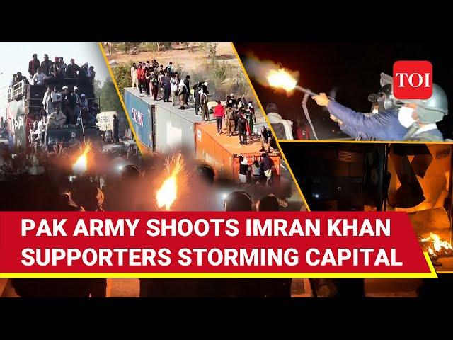 Pakistan Burns: 6 Killed, Army Opens Fire As Imran Khan Supporters Lay Siege On Islamabad | Watch