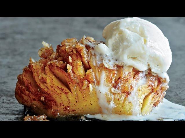 Hasselback Baked Apples | Wow! | Cooking Light