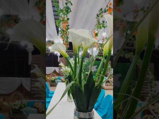 Flower Decoration for a Wedding