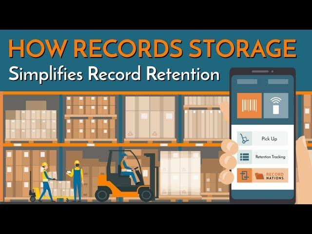 How Records Storage Simplifies Record Retention