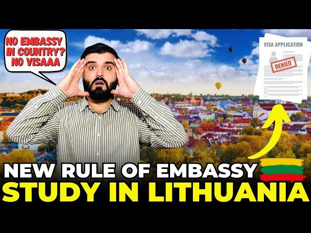 Lithuania Study Visa Updates | Lithuania Work Permit Updates | New Rules | Study in Lithuania 2025