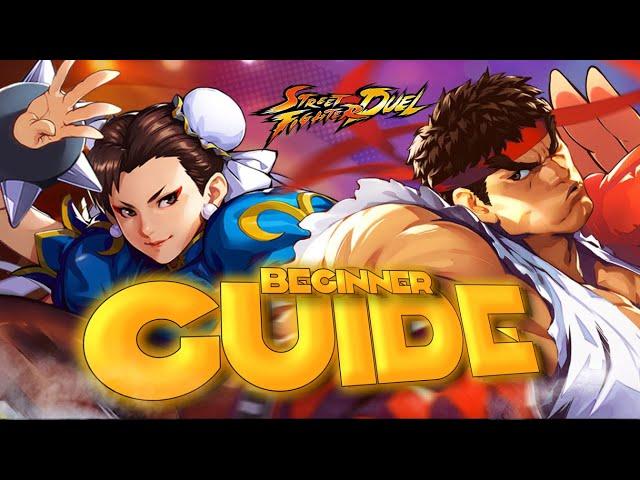 STREET FIGHTER DUEL BEGINNER GUIDE!! (don´t make mistakes...)