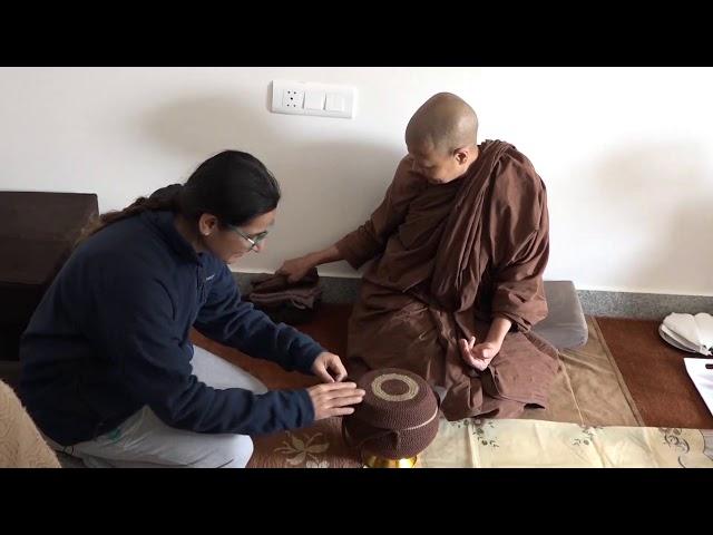 Ajahn Chandasiri - Feb 3 Alms bowl instructions